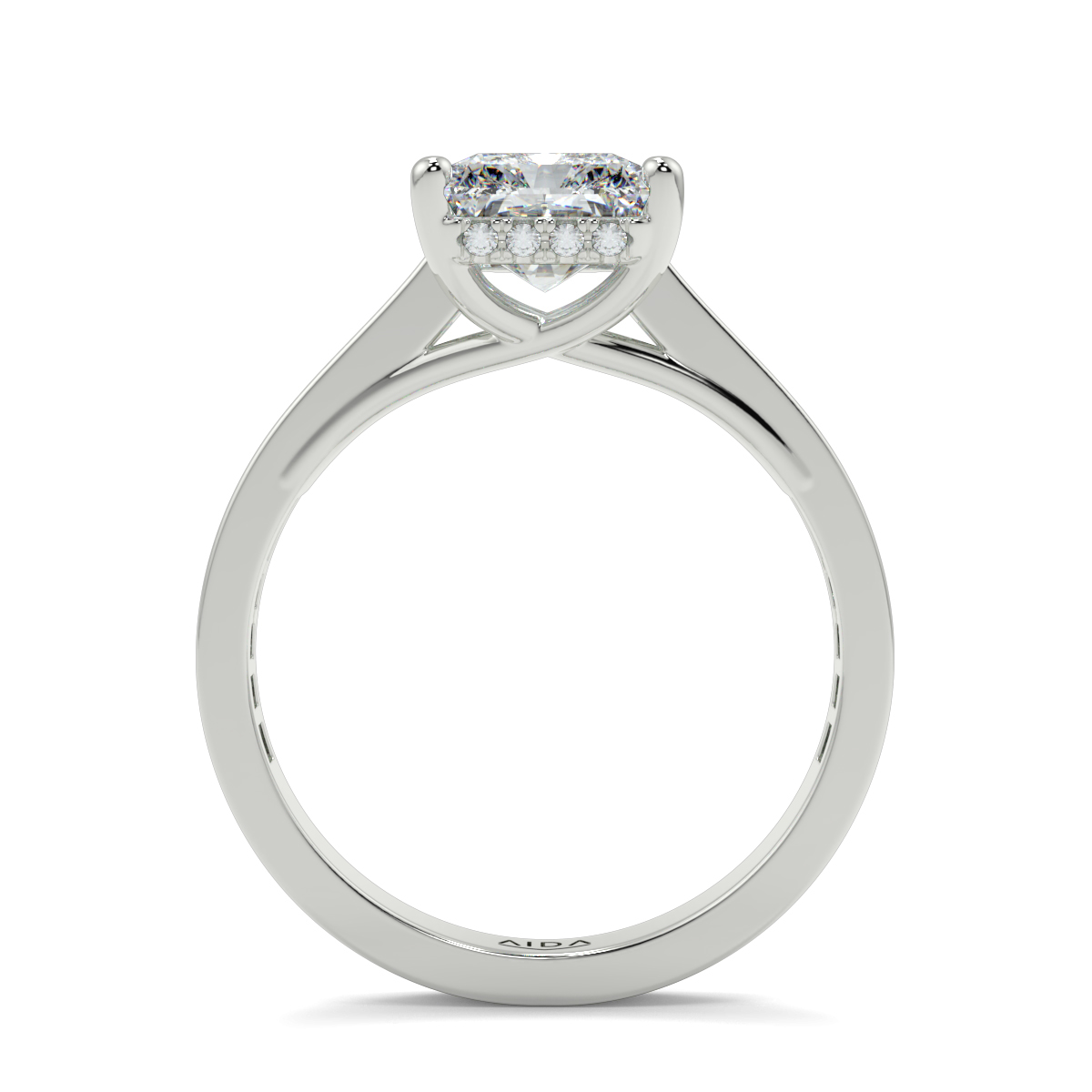 Asteria Radiant Moissanite