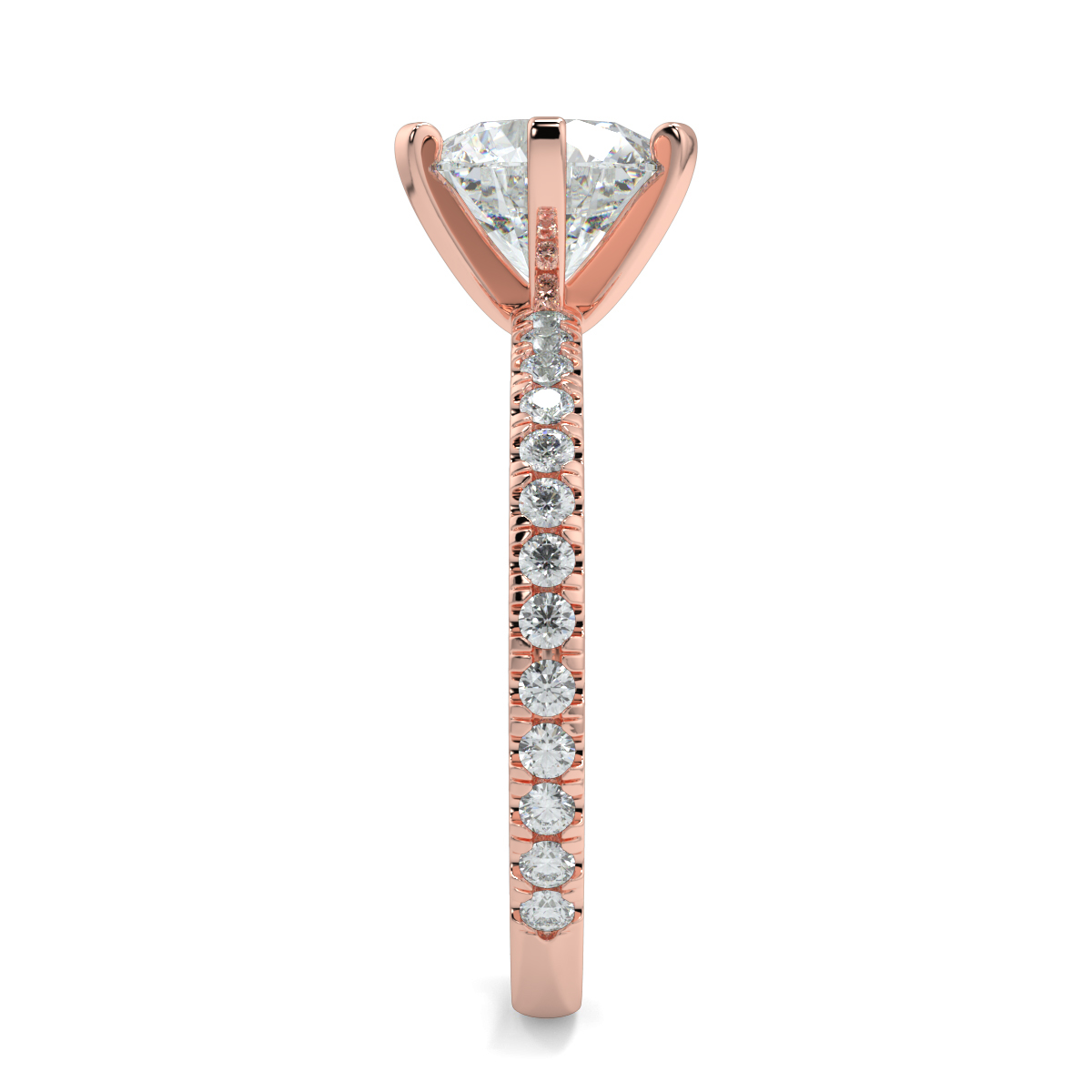 Chandra Round Lab-Grown Diamonds
