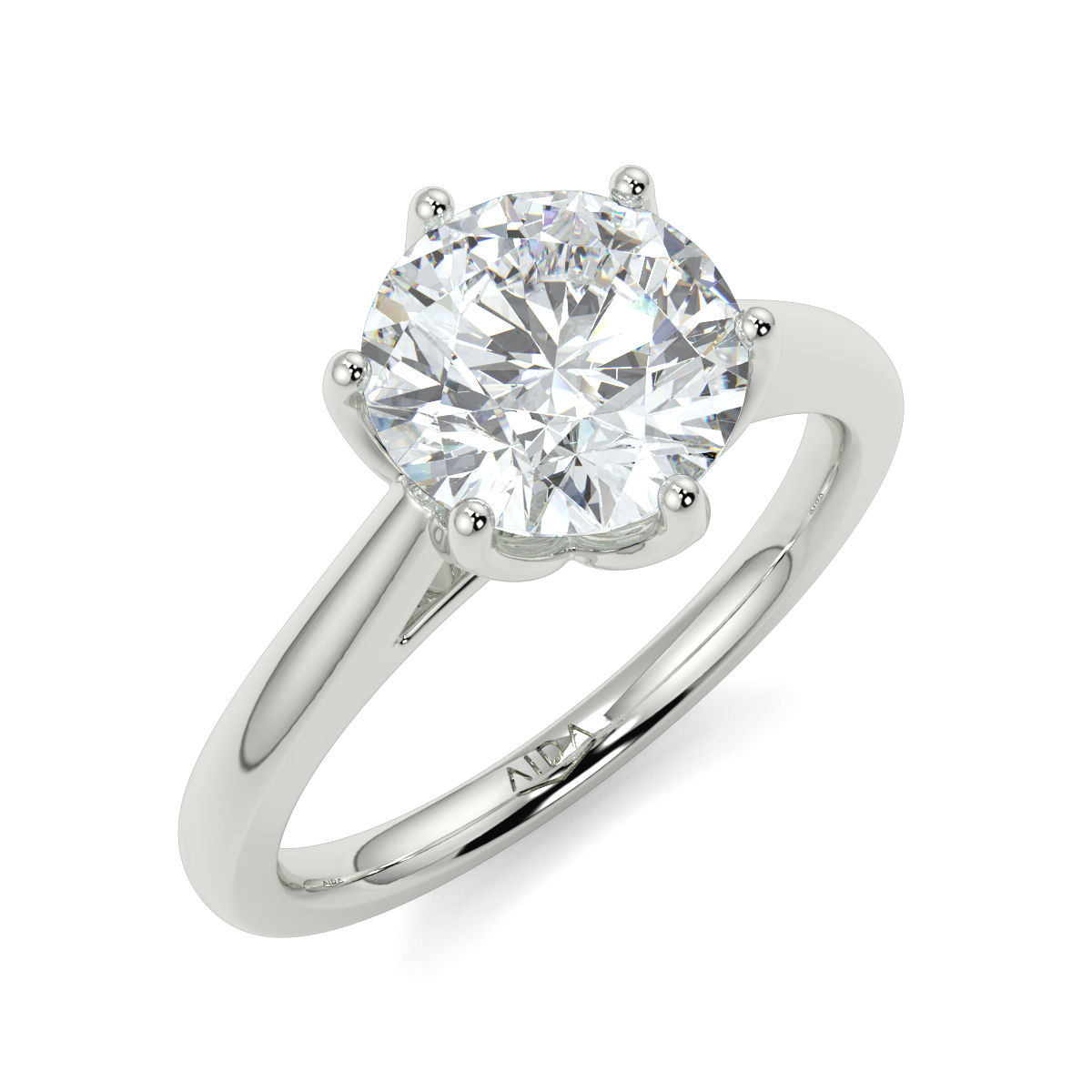 Chara Round Moissanite