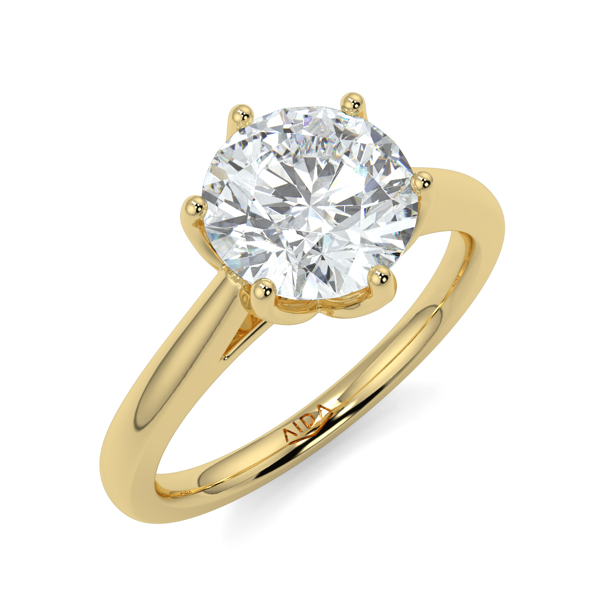 Chara Round Moissanite