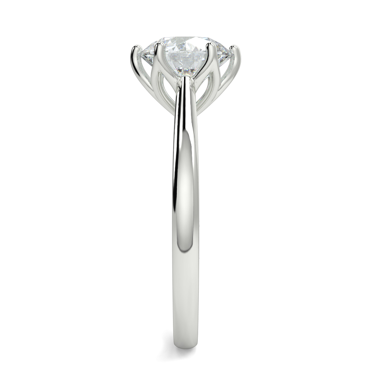 Chara Round Moissanite