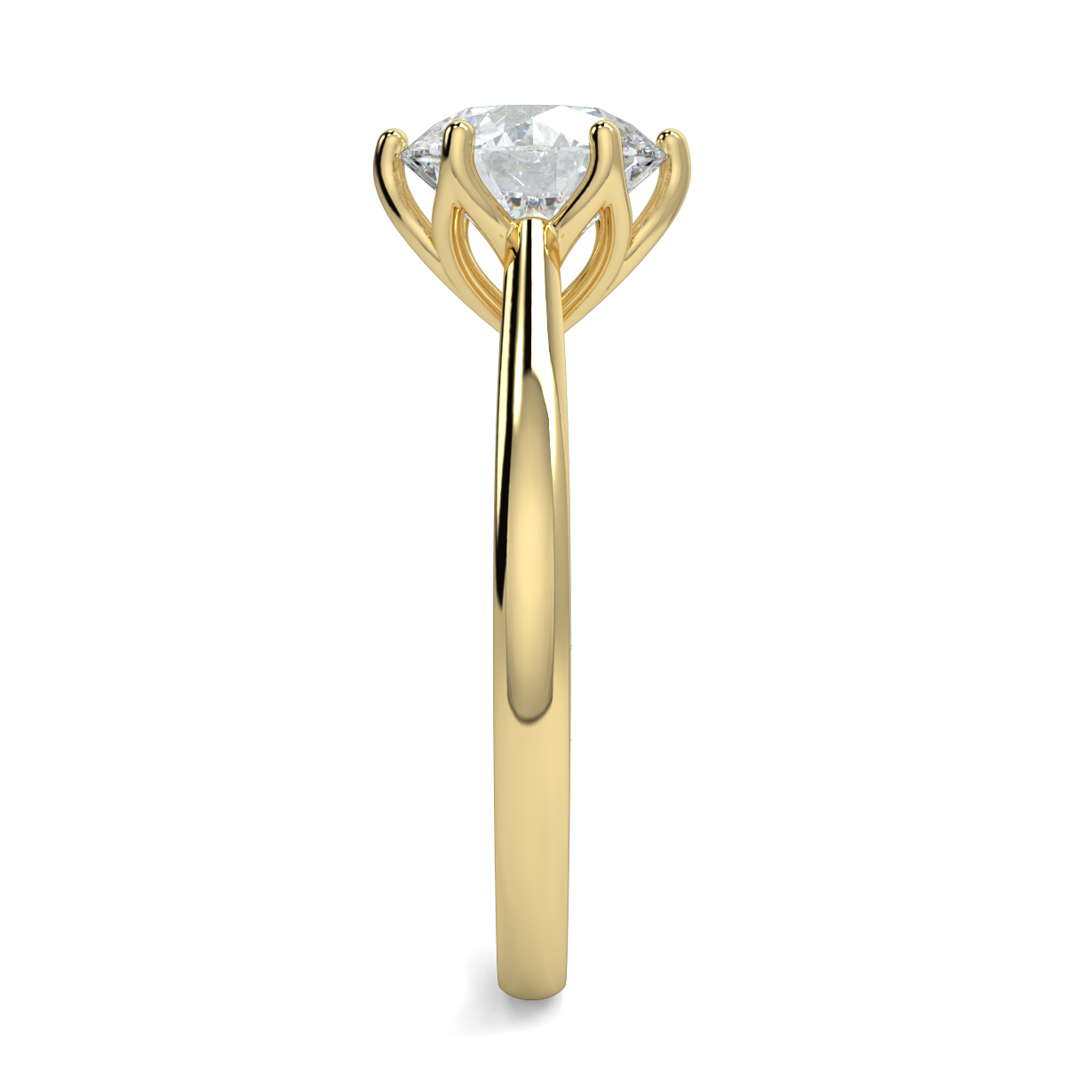 Chara Round Moissanite