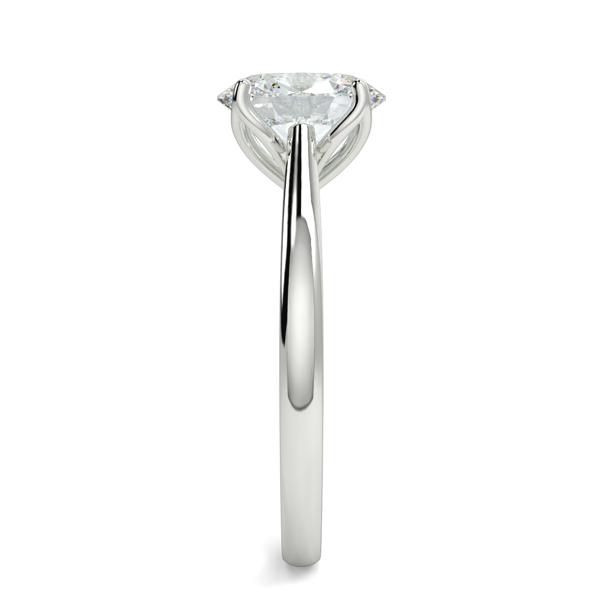 Chara Oval Moissanite