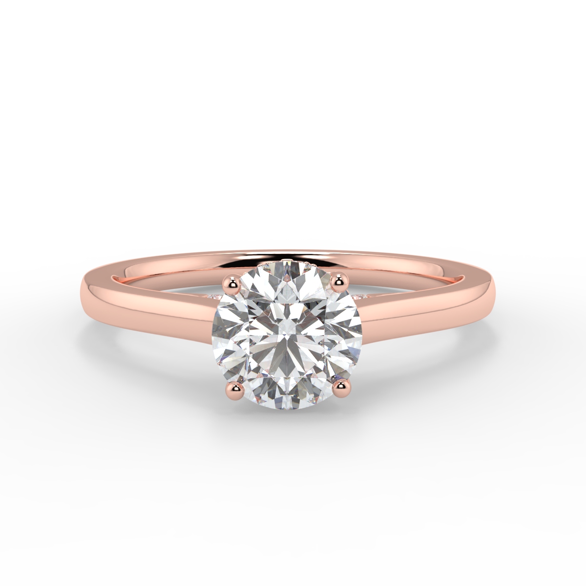 Cleopatra Round Lab-Grown Diamonds