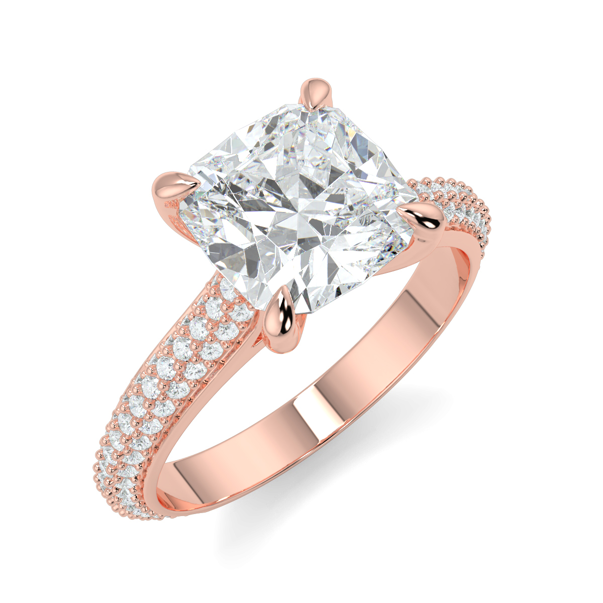 Cynthia Cushion Moissanite