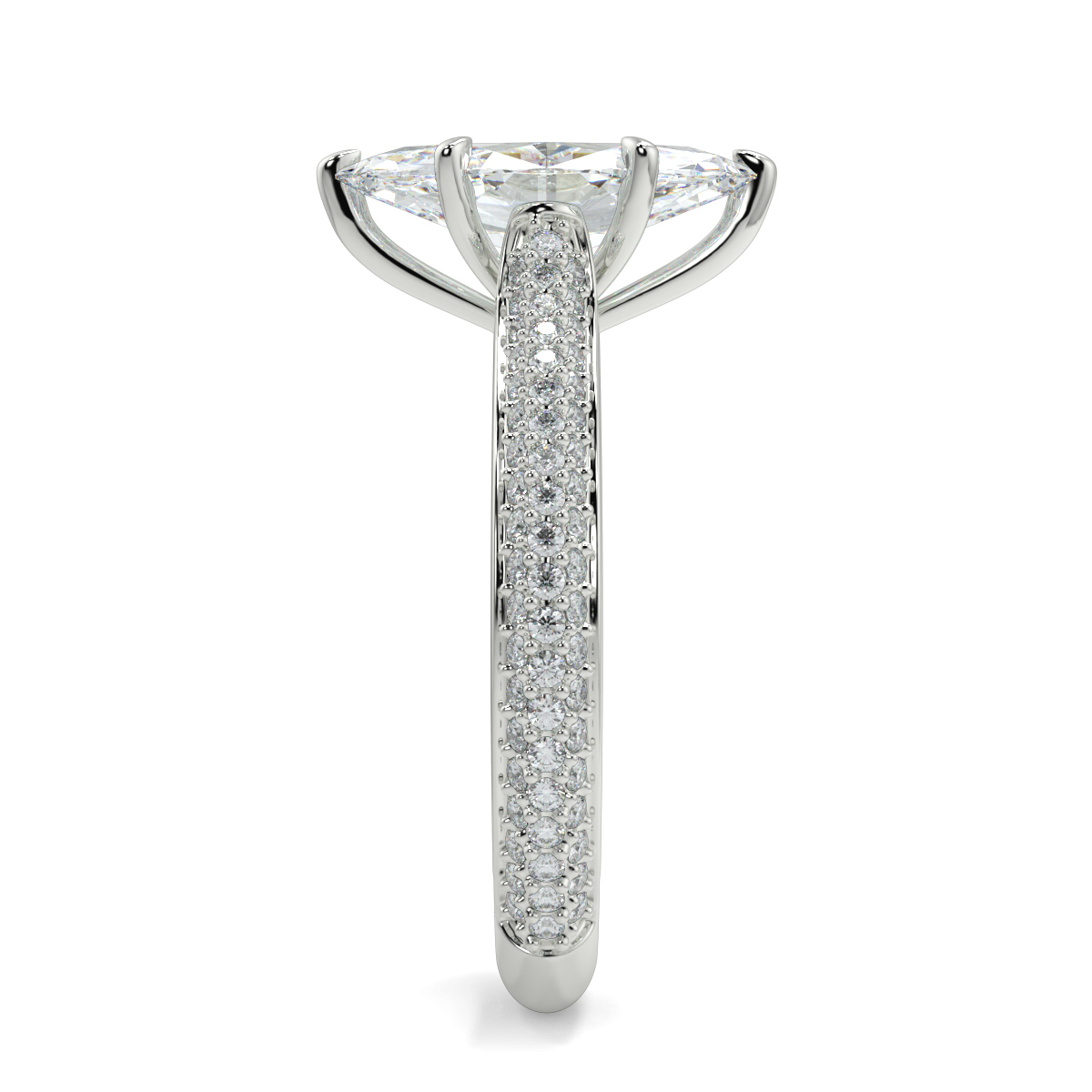 Cynthia Marquise Moissanite