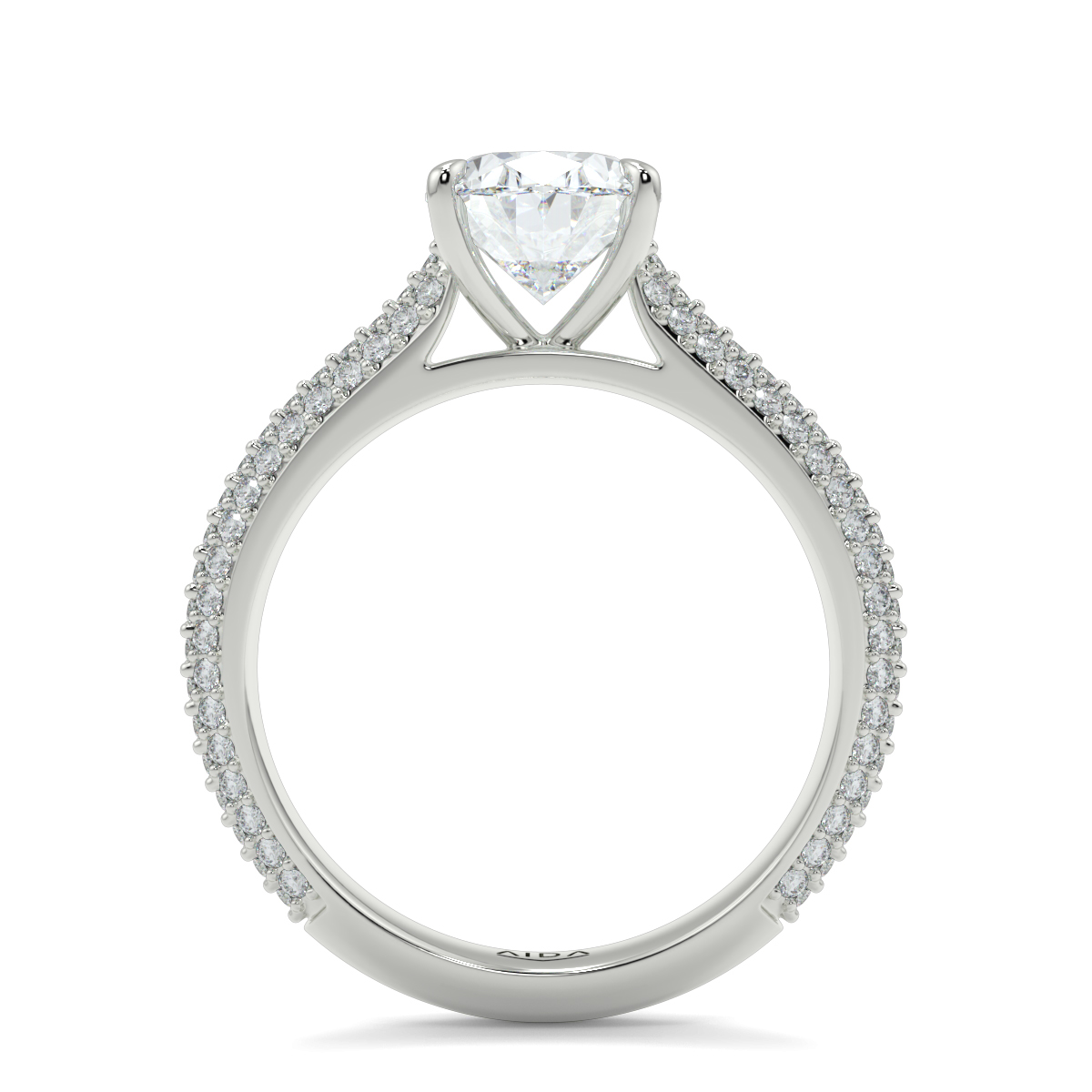 Cynthia Oval Moissanite