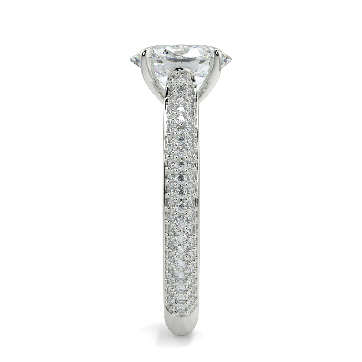 Cynthia Oval Moissanite