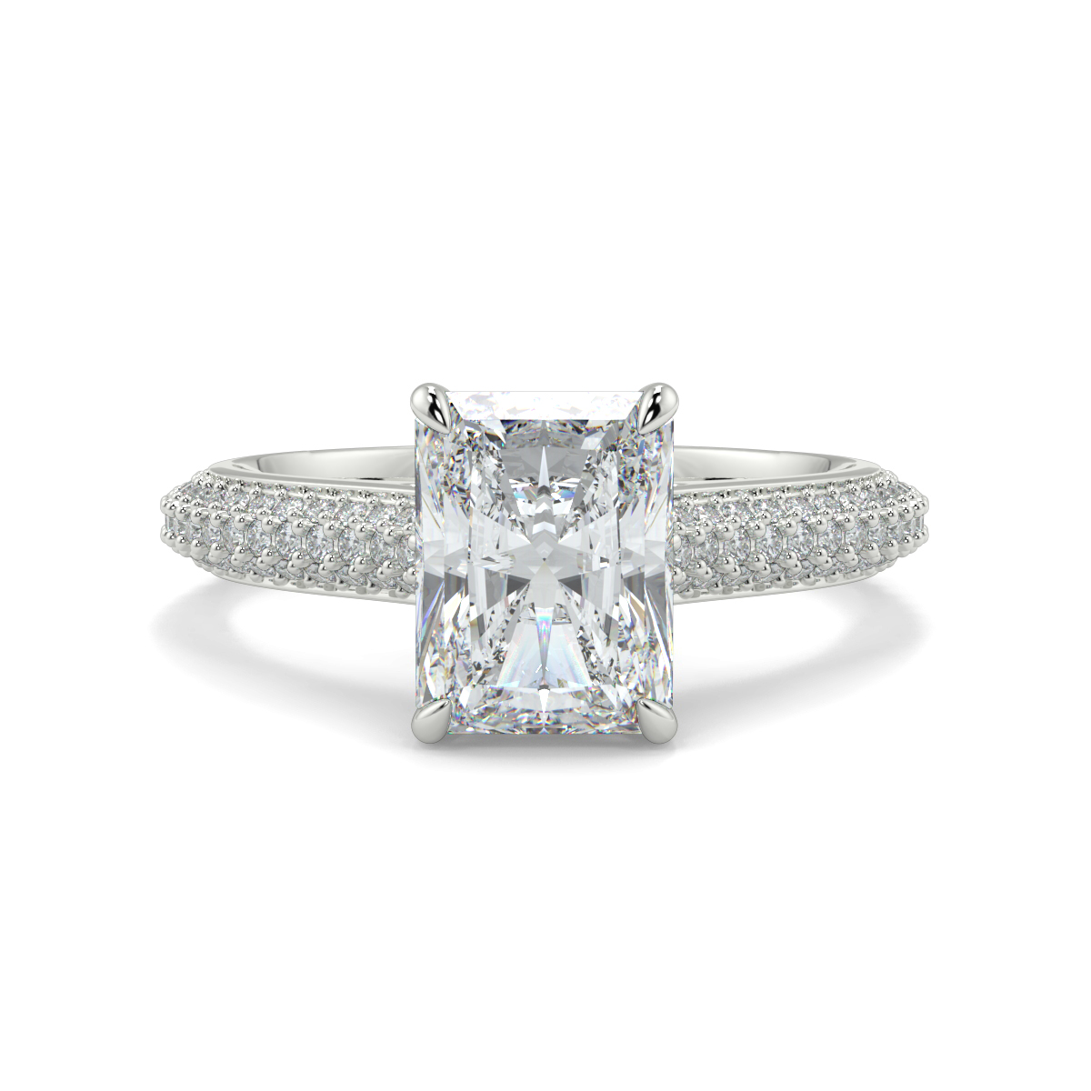 Cynthia Radiant Moissanite