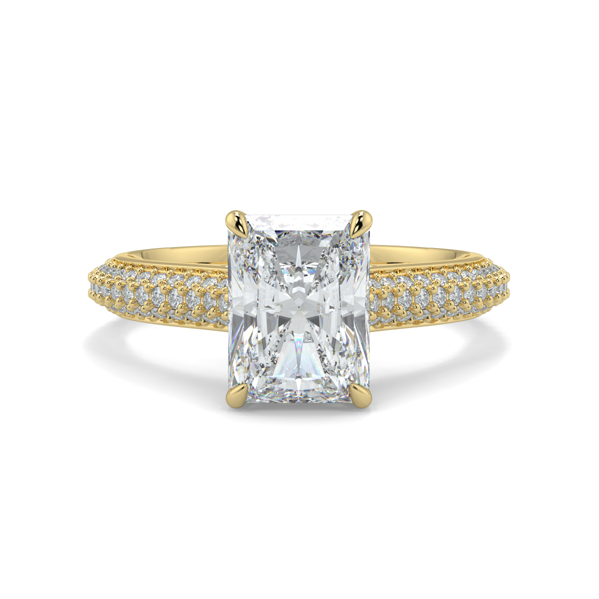 Cynthia Radiant Moissanite