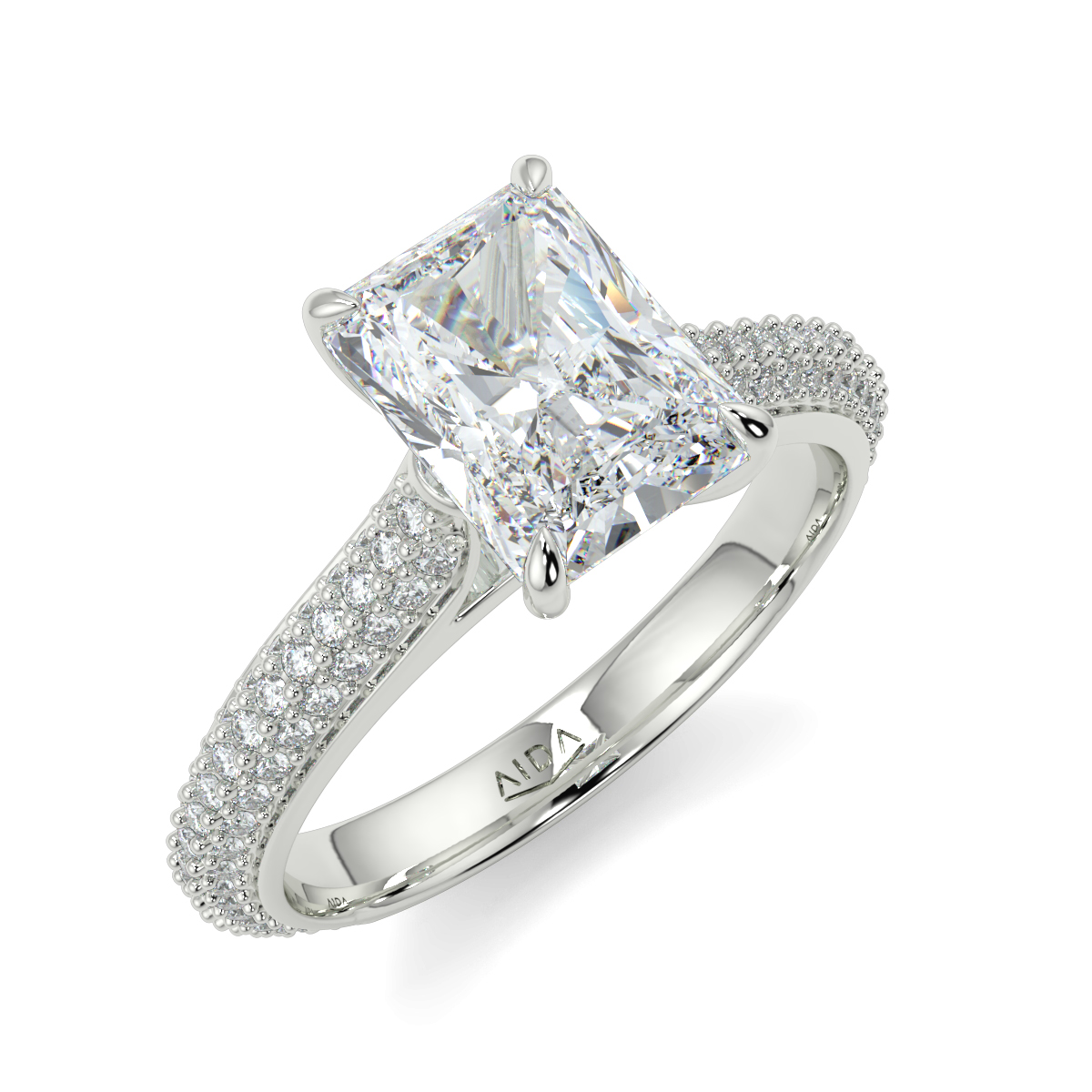 Cynthia Radiant Moissanite