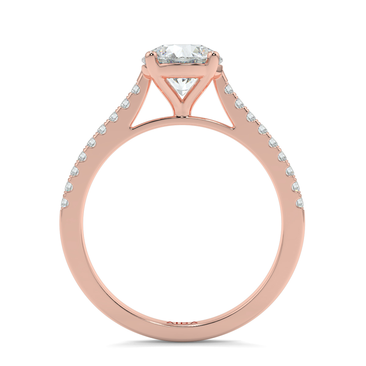 Iris Round Moissanite