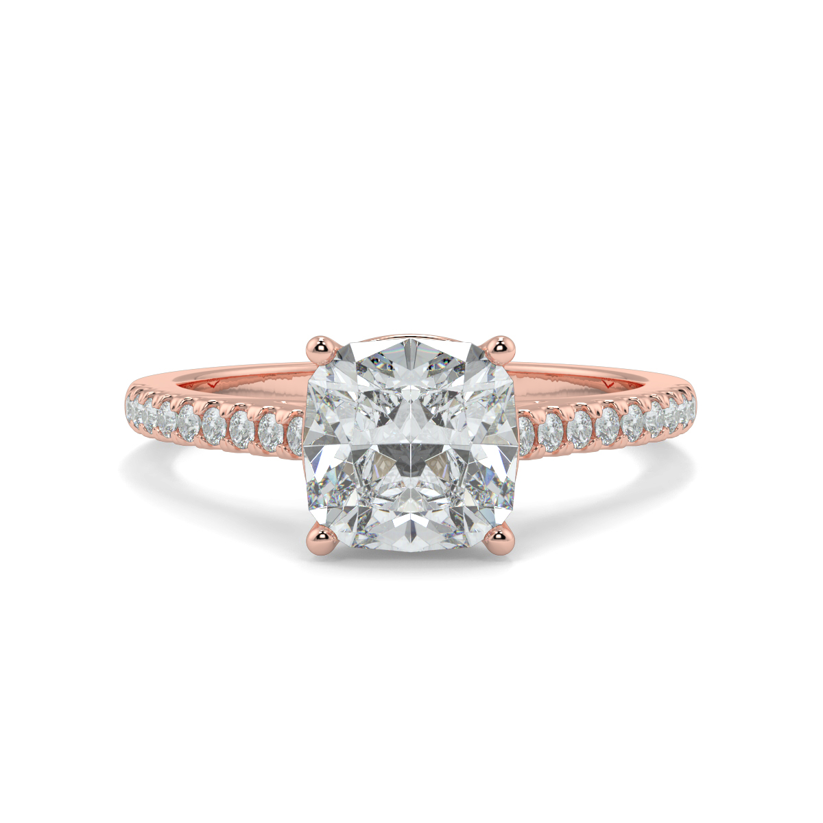 Iris Cushion Moissanite