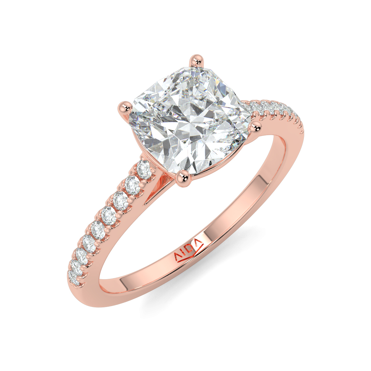 Iris Cushion Moissanite