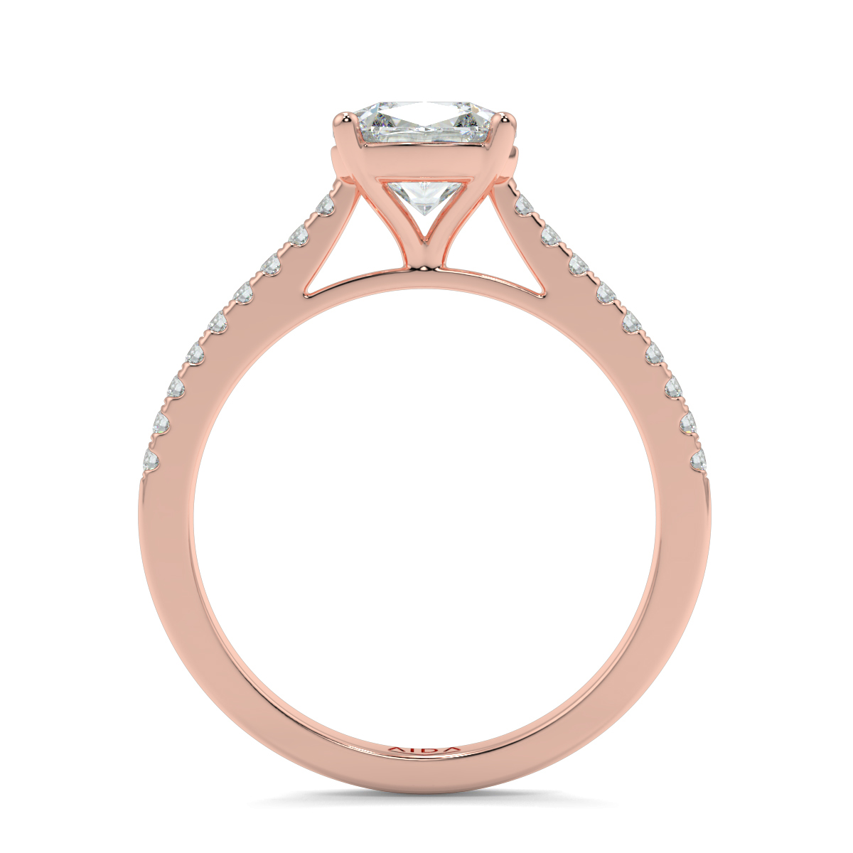 Iris Cushion Moissanite