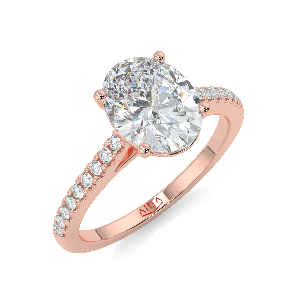Iris Oval Moissanite