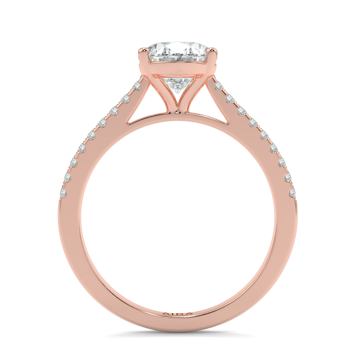 Iris Oval Moissanite
