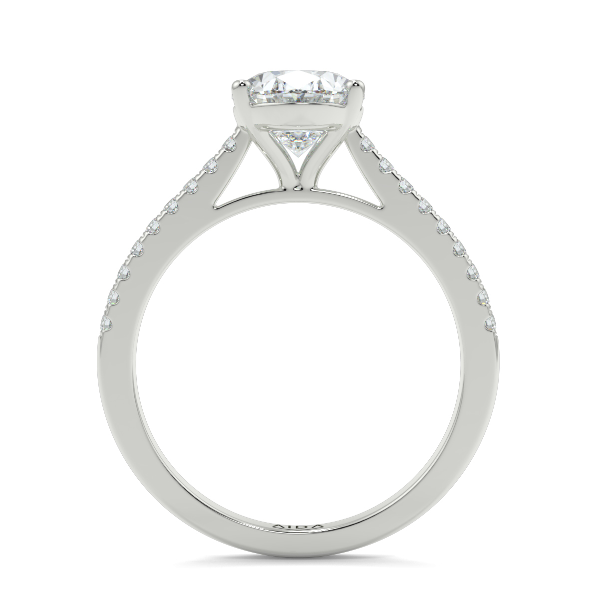 Iris Oval Moissanite
