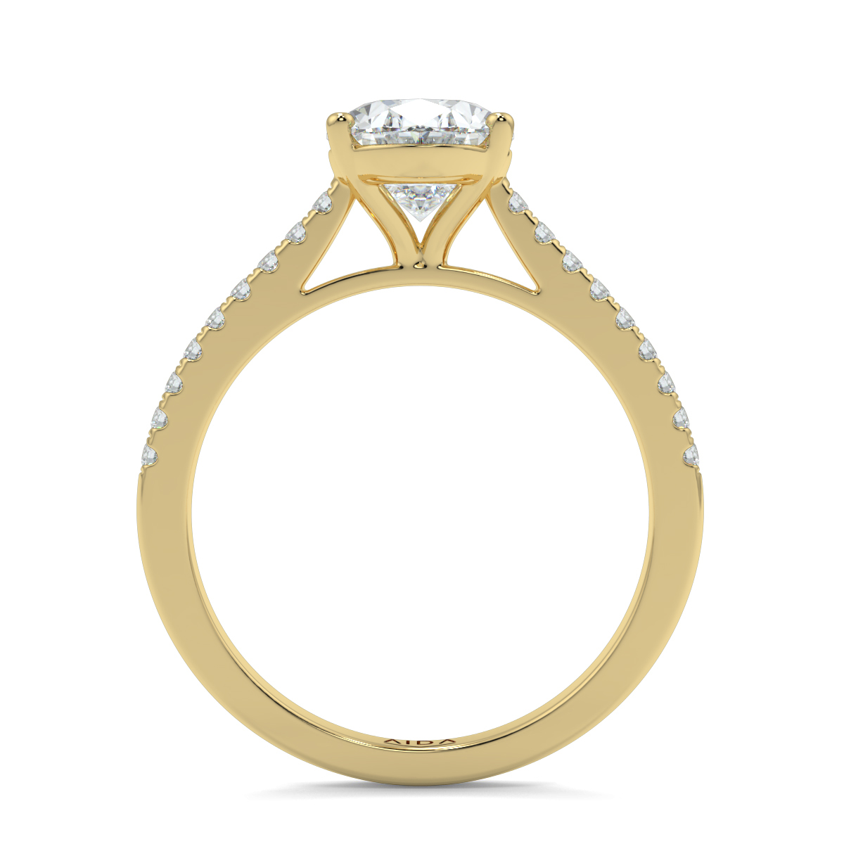 Iris Oval Moissanite