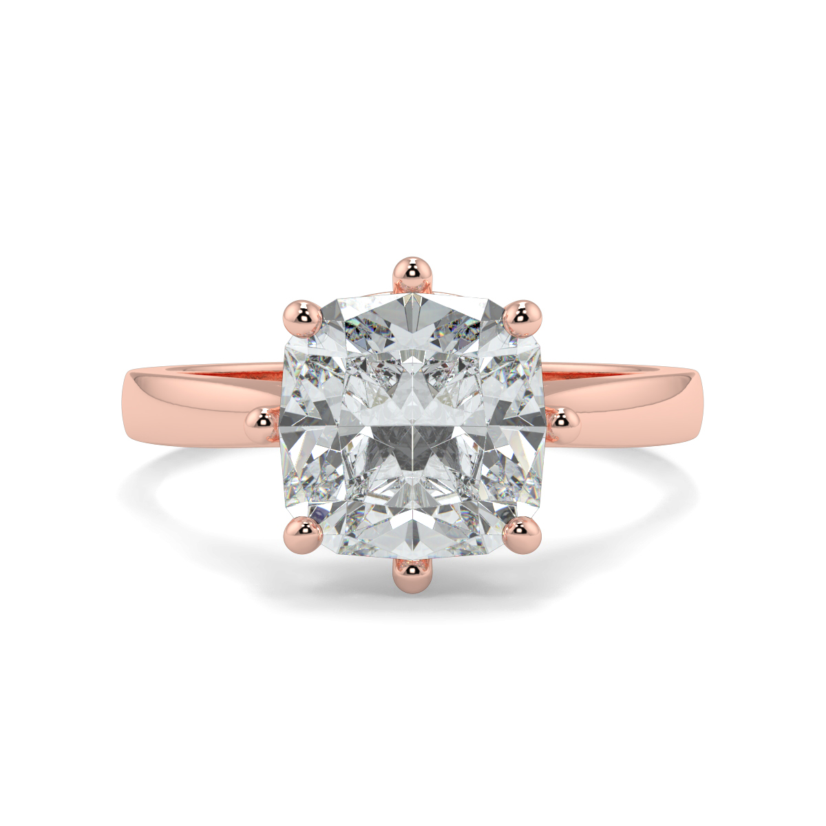 Tania Cushion Moissanite
