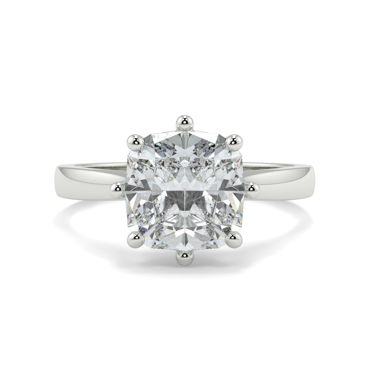 Tania Cushion Moissanite