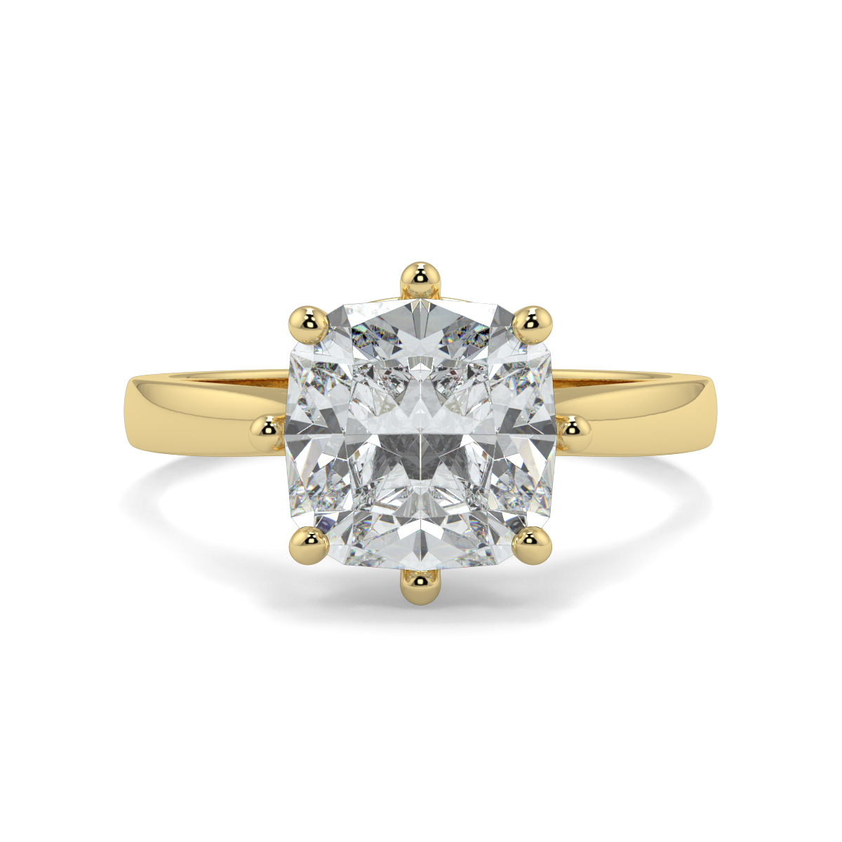 Tania Cushion Moissanite