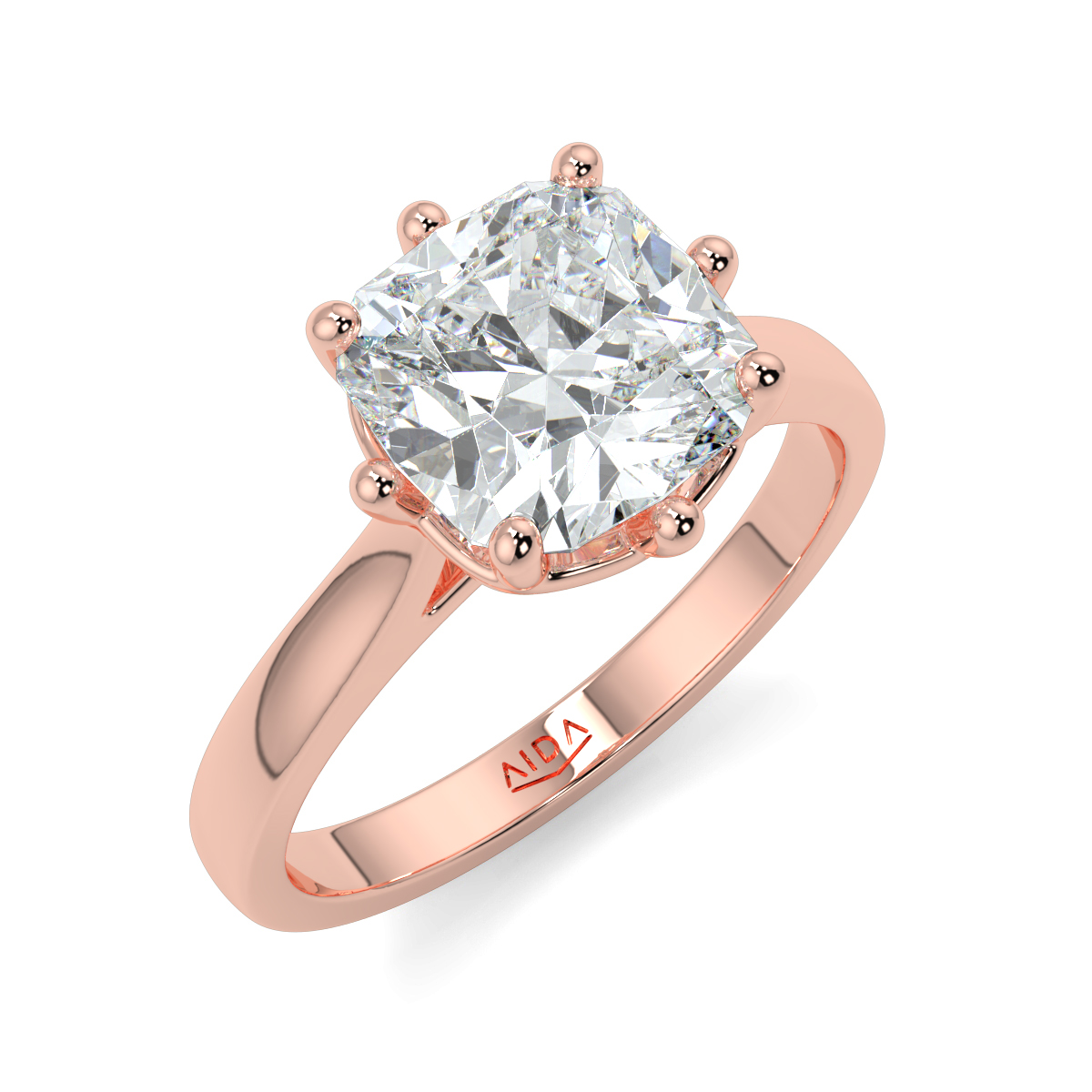 Tania Cushion Moissanite