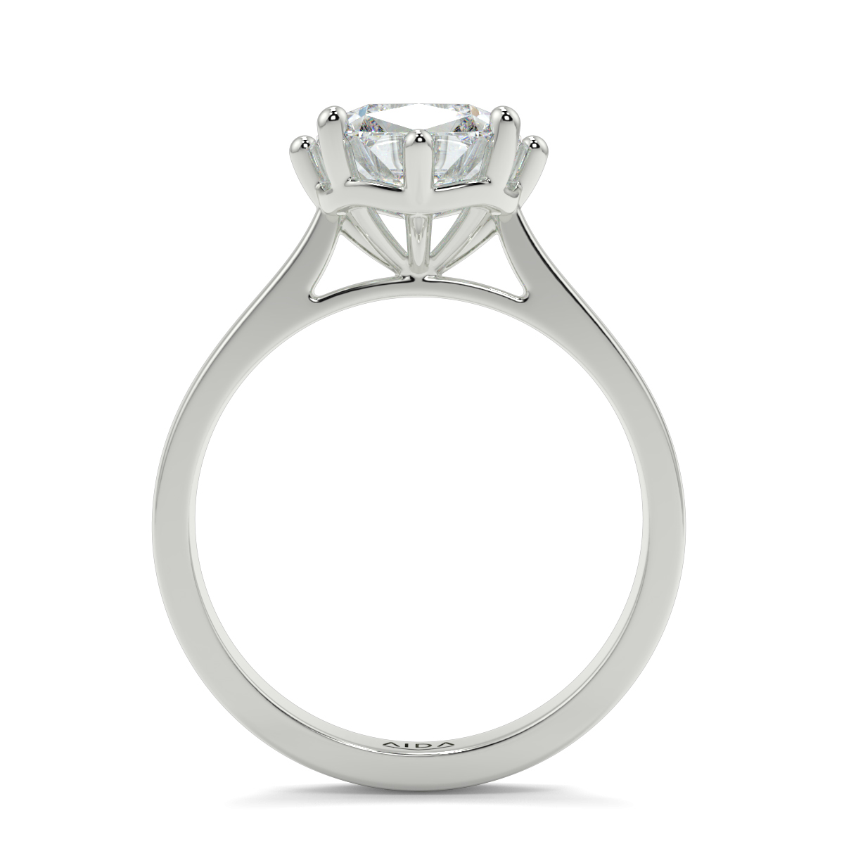 Tania Cushion Moissanite