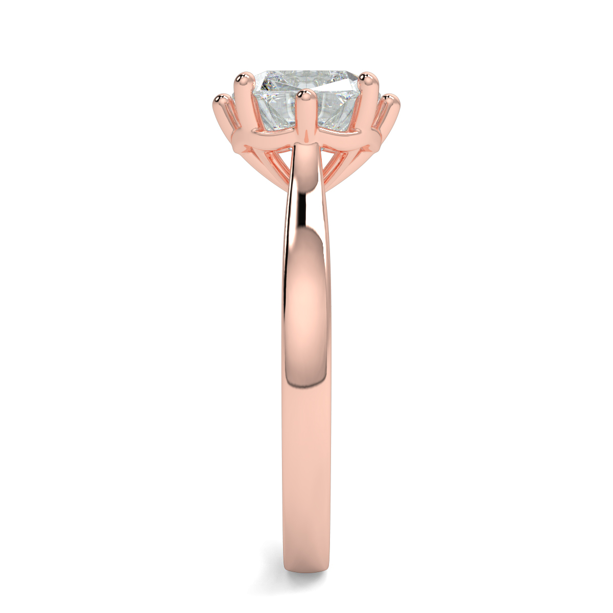 Tania Cushion Moissanite