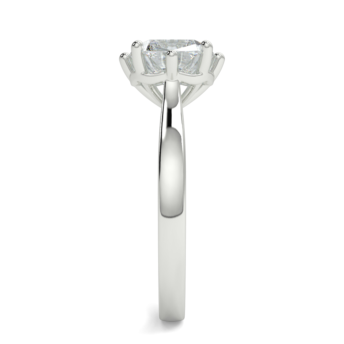 Tania Cushion Moissanite