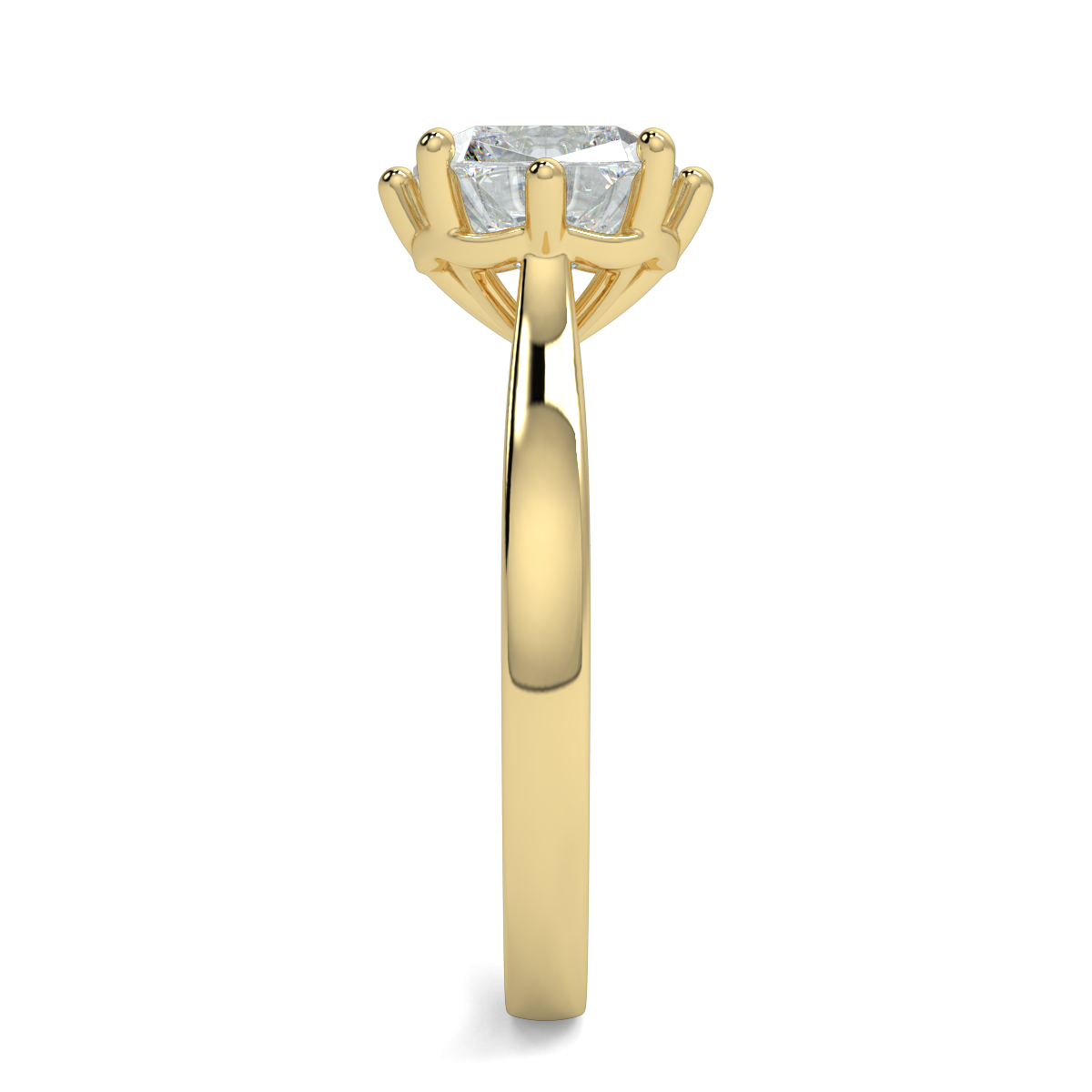 Tania Cushion Moissanite